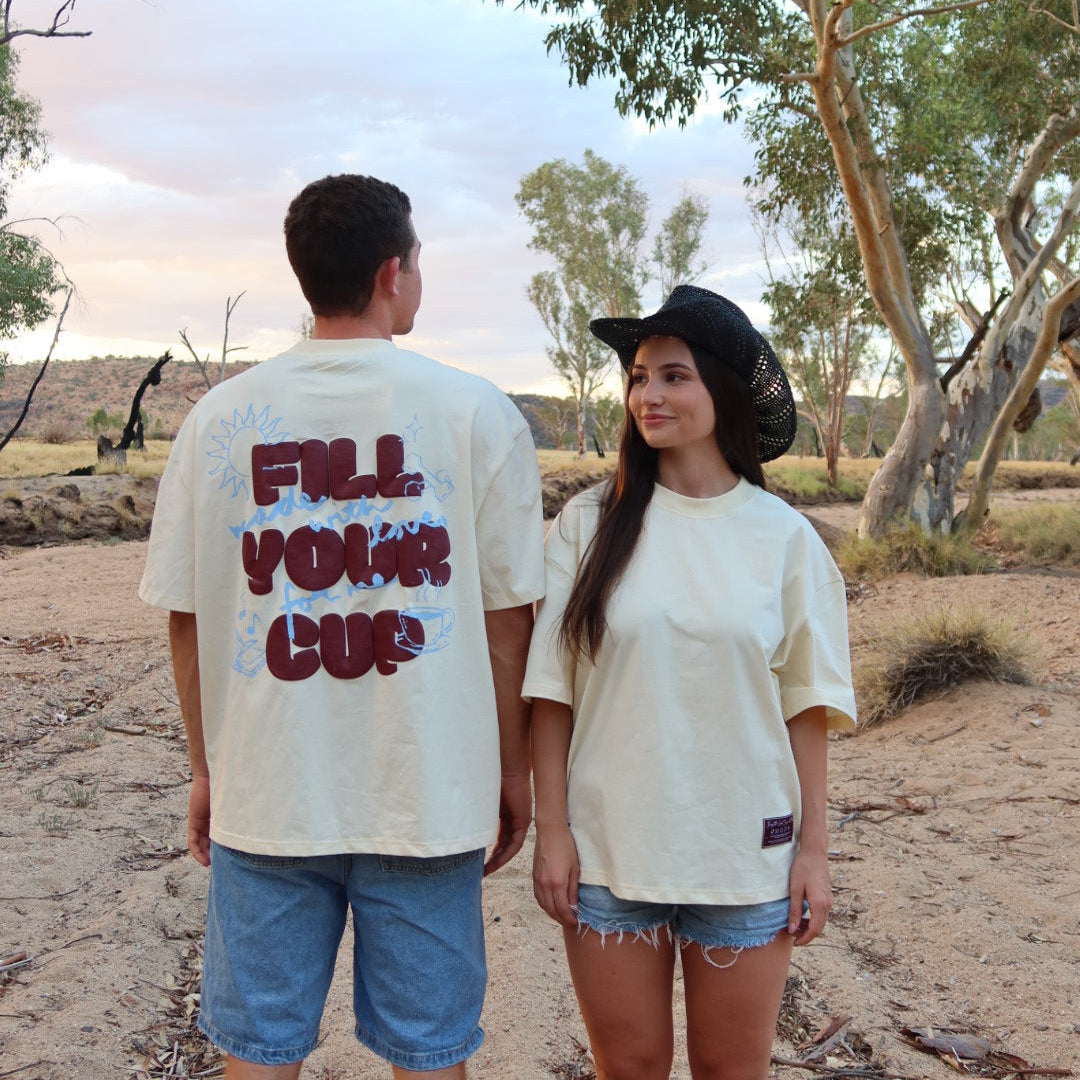 Oversized tee, unisex design and soft buttery fabric