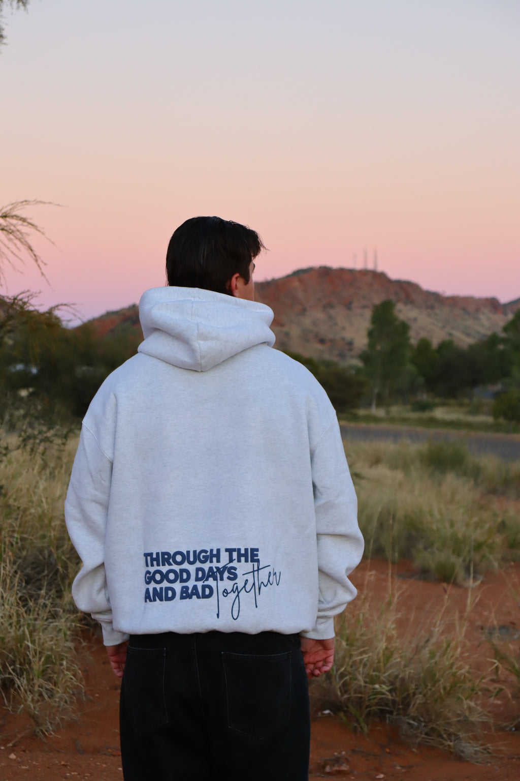 Oversized Hoodie (Marle Grey)