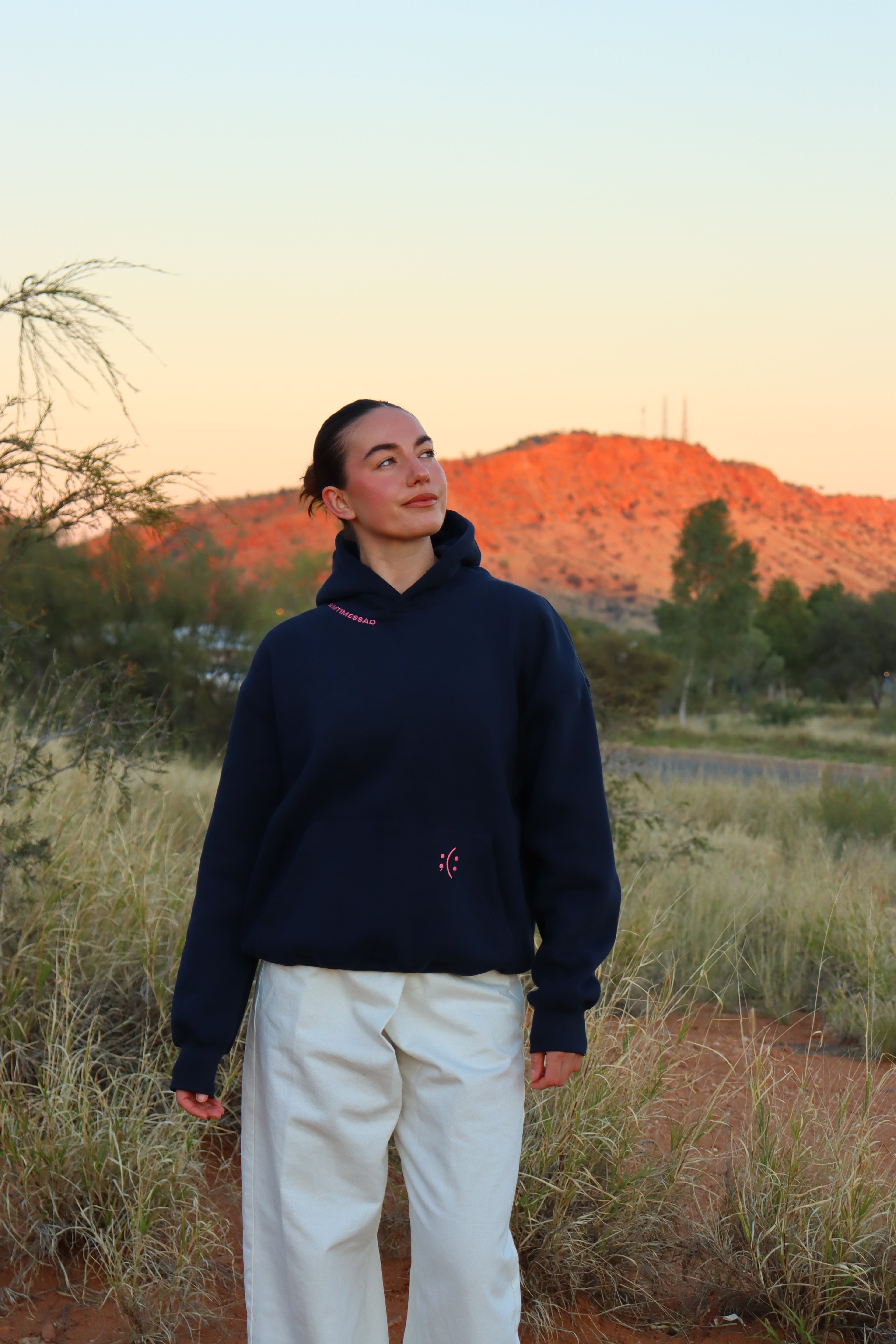 Oversized Hoodie (Navy)